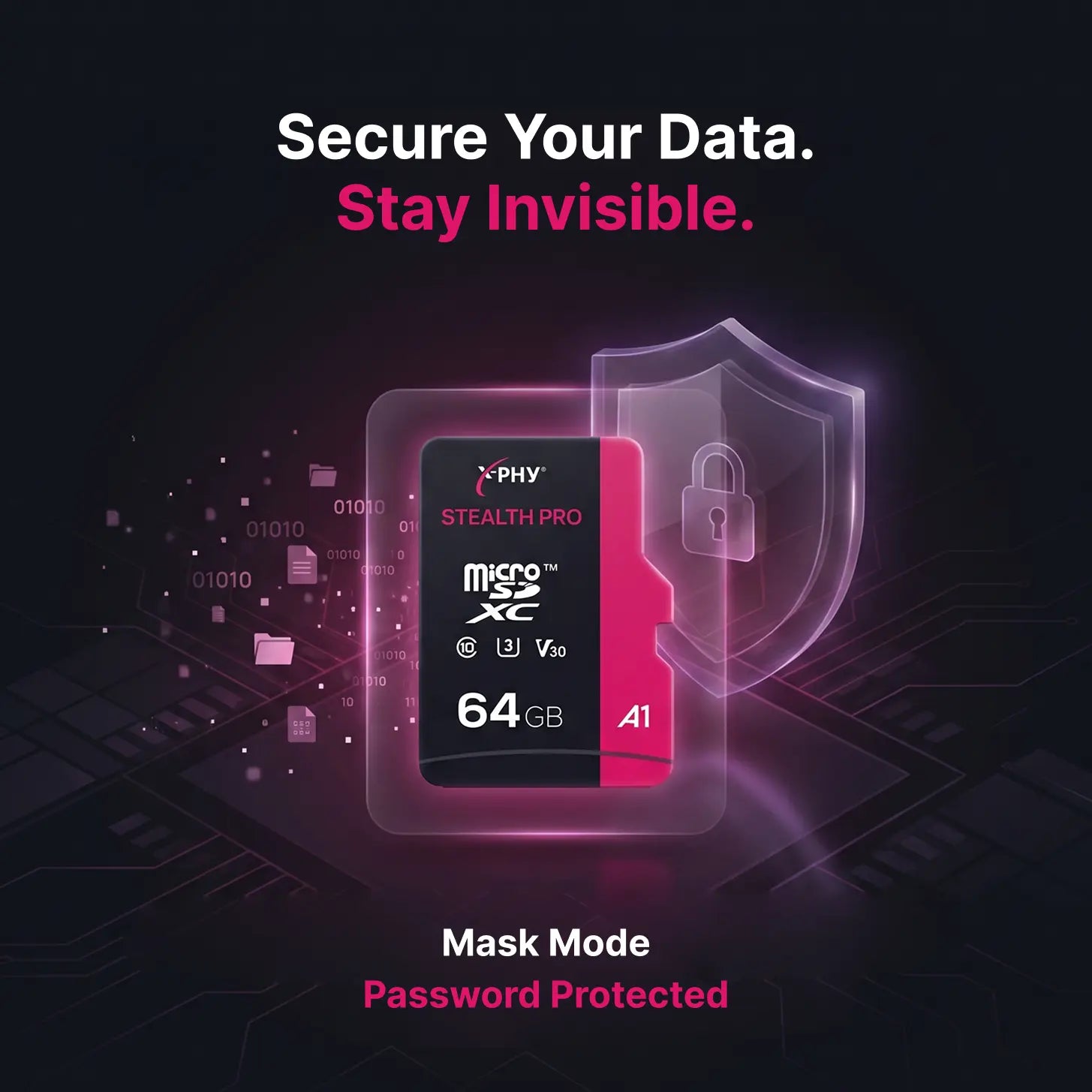 X-PHY® STEALTH PRO microSD Card