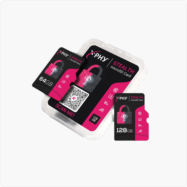 X-PHY Stealth microSD Card