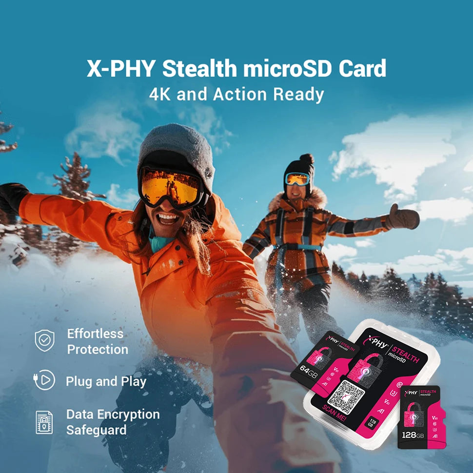 X-PHY Stealth microSD Card