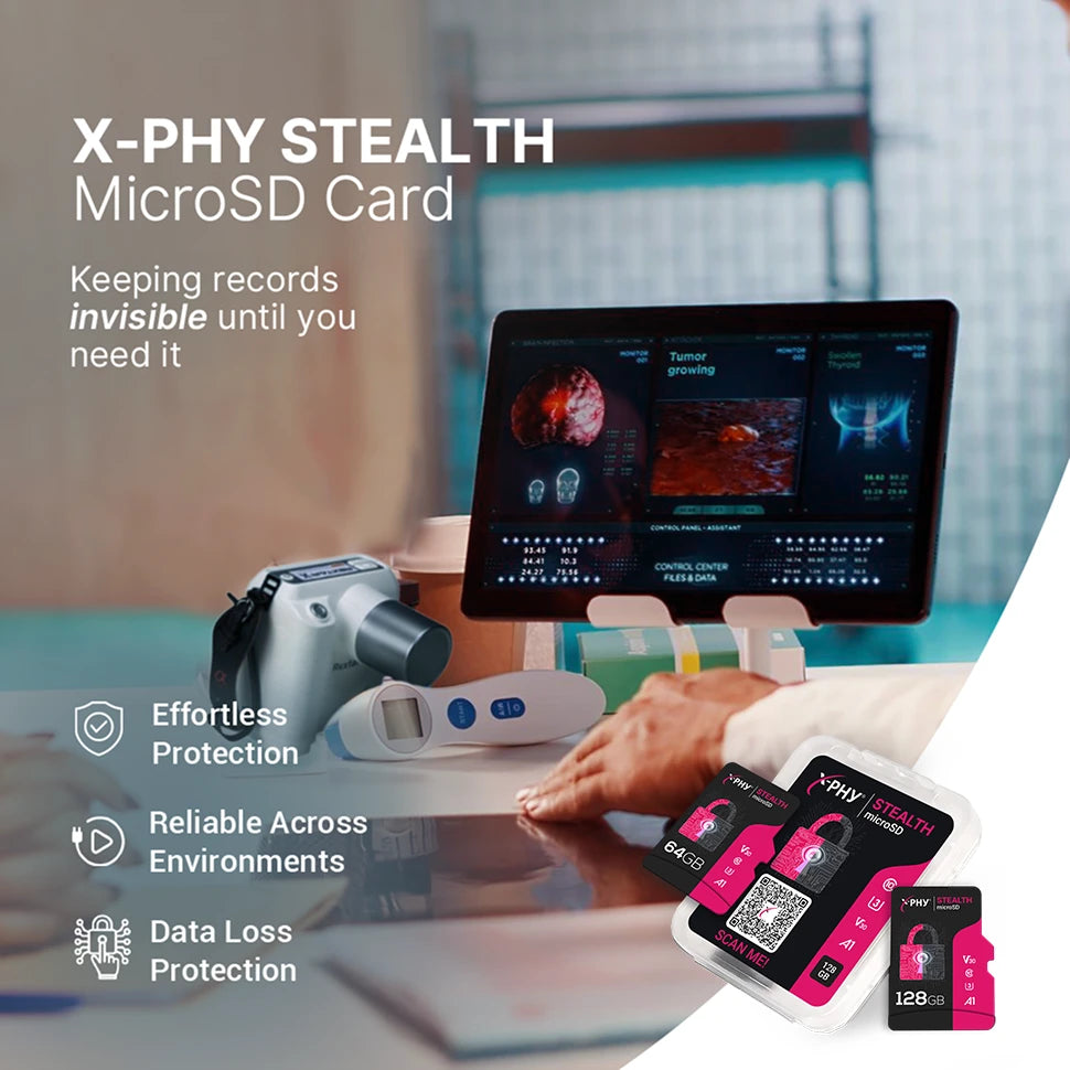 X-PHY Stealth microSD Card