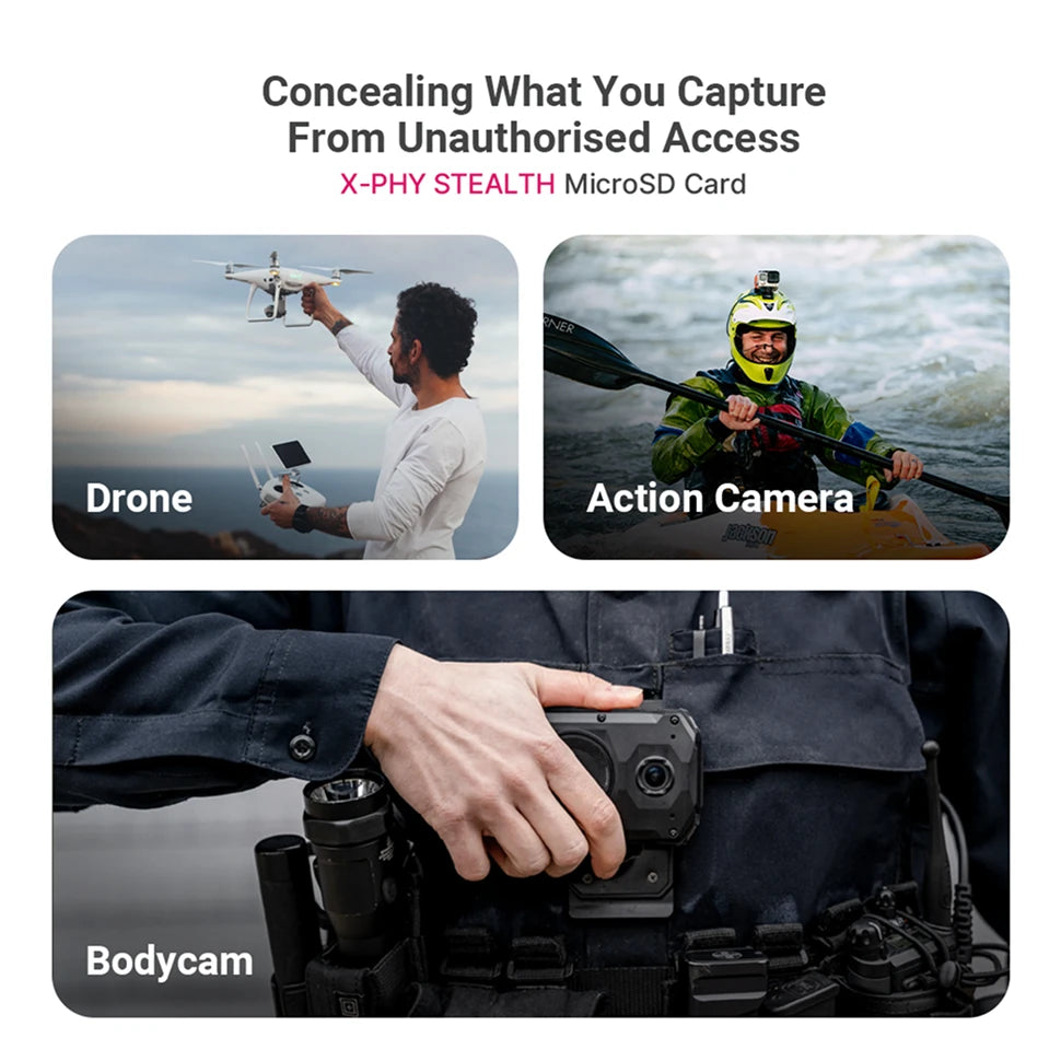 X-PHY Stealth microSD Card
